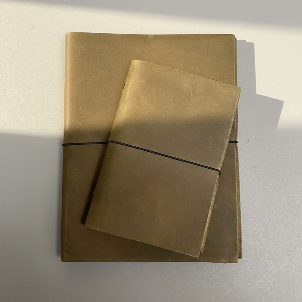 The Artisan Traveler's Leather Folio | Handmade A5 & A4 Writing Folio