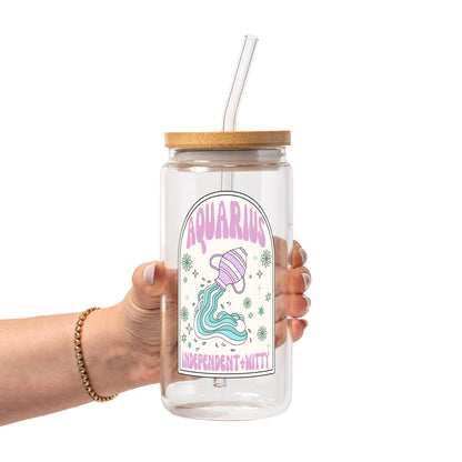 Zodiac Astrology Horoscope Glass Cup